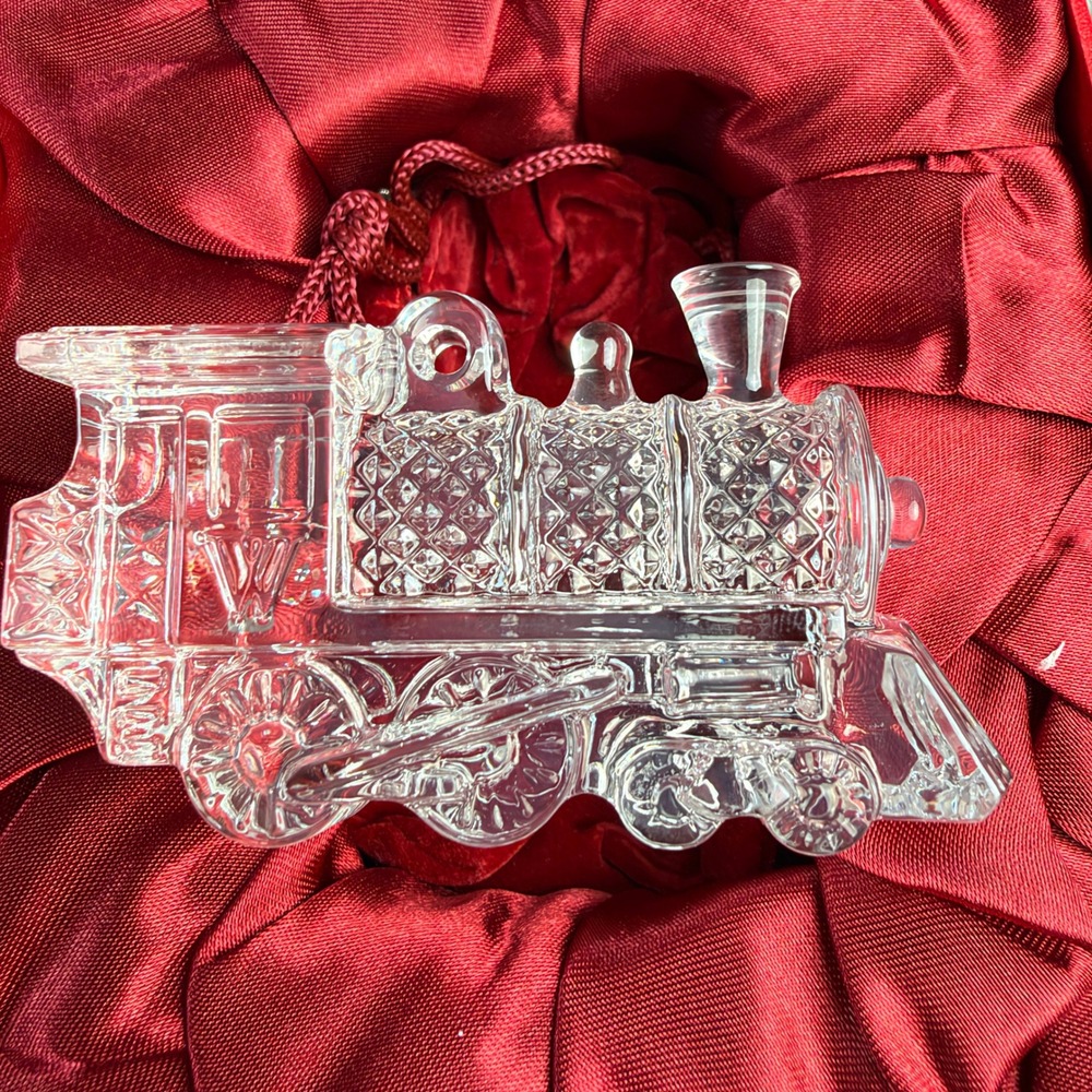 Waterford Crystal Train Series 2011 The Final Year 1st Ed Engine Ornament 154336